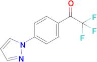 1-(4-(1H-Pyrazol-1-yl)phenyl)-2,2,2-trifluoroethan-1-one