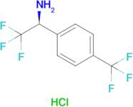 (S)-2,2,2-Trifluoro-1-(4-(trifluoromethyl)phenyl)ethan-1-amine hydrochloride