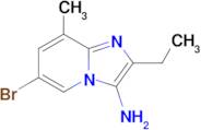 6-Bromo-2-ethyl-8-methylimidazo[1,2-a]pyridin-3-amine