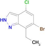 6-bromo-4-chloro-7-ethyl-2H-indazole