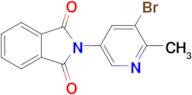 2-(5-Bromo-6-methylpyridin-3-yl)isoindoline-1,3-dione
