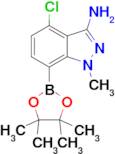 4-Chloro-1-methyl-7-(4,4,5,5-tetramethyl-1,3,2-dioxaborolan-2-yl)-1H-indazol-3-amine