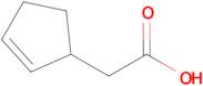 2-(Cyclopent-2-en-1-yl)acetic acid