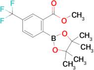 Methyl 2-(4,4,5,5-tetramethyl-1,3,2-dioxaborolan-2-yl)-5-(trifluoromethyl)benzoate