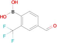 (4-Formyl-2-(trifluoromethyl)phenyl)boronic acid