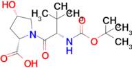 (2S,4S)-1-((S)-2-((tert-Butoxycarbonyl)amino)-3,3-dimethylbutanoyl)-4-hydroxypyrrolidine-2-carboxy…