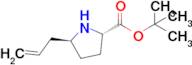 tert-Butyl (2S,5S)-5-allylpyrrolidine-2-carboxylate