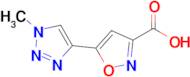 5-(1-Methyl-1H-1,2,3-triazol-4-yl)isoxazole-3-carboxylic acid