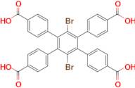 3',6'-Dibromo-4',5'-bis(4-carboxyphenyl)-[1,1':2',1''-terphenyl]-4,4''-dicarboxylic acid