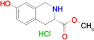 Methyl (S)-7-hydroxy-1,2,3,4-tetrahydroisoquinoline-3-carboxylate hydrochloride