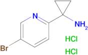 1-(5-Bromopyridin-2-yl)cyclopropan-1-amine dihydrochloride