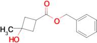 Benzyl 3-hydroxy-3-methylcyclobutane-1-carboxylate