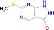 6-(Methylthio)-1,2-dihydro-3H-pyrazolo[3,4-d]pyrimidin-3-one