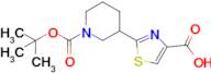 2-(1-(tert-Butoxycarbonyl)piperidin-3-yl)thiazole-4-carboxylic acid