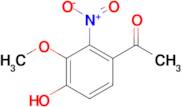 1-(4-Hydroxy-3-methoxy-2-nitrophenyl)ethan-1-one