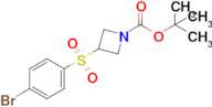 tert-Butyl 3-((4-bromophenyl)sulfonyl)azetidine-1-carboxylate