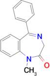 1-Methyl-5-phenyl-1,3-dihydro-2H-benzo[e][1,4]diazepin-2-one