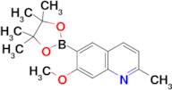 7-Methoxy-2-methyl-6-(4,4,5,5-tetramethyl-1,3,2-dioxaborolan-2-yl)quinoline