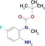 tert-Butyl (2-amino-5-fluorophenyl)(methyl)carbamate