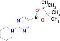 2-(Piperidin-1-yl)-5-(4,4,5,5-tetramethyl-1,3,2-dioxaborolan-2-yl)pyrimidine