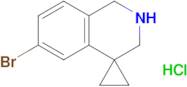 6'-Bromo-2',3'-dihydro-1'H-spiro[cyclopropane-1,4'-isoquinoline] hydrochloride