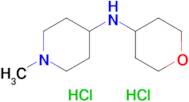 1-Methyl-N-(tetrahydro-2H-pyran-4-yl)piperidin-4-amine dihydrochloride