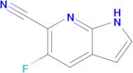 5-Fluoro-1H-pyrrolo[2,3-b]pyridine-6-carbonitrile