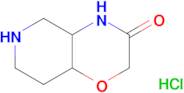 Hexahydro-2H-pyrido[4,3-b][1,4]oxazin-3(4H)-one hydrochloride