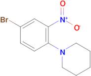 1-(4-Bromo-2-nitrophenyl)piperidine