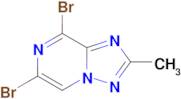 6,8-Dibromo-2-methyl-[1,2,4]triazolo[1,5-a]pyrazine