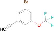 1-Bromo-3-ethynyl-5-(trifluoromethoxy)benzene