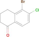 5-Bromo-6-chloro-3,4-dihydronaphthalen-1(2H)-one