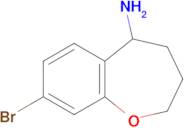 8-Bromo-2,3,4,5-tetrahydrobenzo[b]oxepin-5-amine