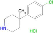 4-(4-Chlorophenyl)-4-methylpiperidine hydrochloride