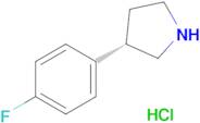 (S)-3-(4-Fluorophenyl)pyrrolidine hydrochloride