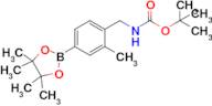 Tert-Butyl (2-methyl-4-(4,4,5,5-tetramethyl-1,3,2-dioxaborolan-2-yl)benzyl)carbamate