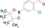 2-Chloro-4-(4,4,5,5-tetramethyl-1,3,2-dioxaborolan-2-yl)benzaldehyde