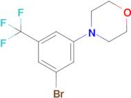 4-(3-Bromo-5-(trifluoromethyl)phenyl)morpholine