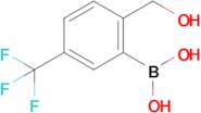 (2-(Hydroxymethyl)-5-(trifluoromethyl)phenyl)boronic acid