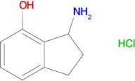 3-Amino-2,3-dihydro-1H-inden-4-ol hydrochloride