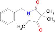 1-Benzyl-3,3-dimethyl-5-methylenepyrrolidine-2,4-dione