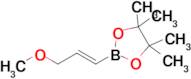 (E)-2-(3-Methoxyprop-1-en-1-yl)-4,4,5,5-tetramethyl-1,3,2-dioxaborolane