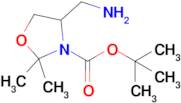 tert-Butyl 4-(aminomethyl)-2,2-dimethyloxazolidine-3-carboxylate