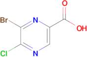 6-Bromo-5-chloropyrazine-2-carboxylic acid