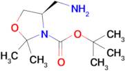 tert-Butyl (R)-4-(aminomethyl)-2,2-dimethyloxazolidine-3-carboxylate