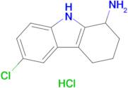 6-Chloro-2,3,4,9-tetrahydro-1H-carbazol-1-amine hydrochloride