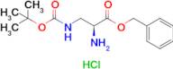 Benzyl (S)-2-amino-3-((tert-butoxycarbonyl)amino)propanoate hydrochloride