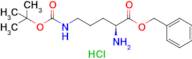 Benzyl (S)-2-amino-5-((tert-butoxycarbonyl)amino)pentanoate hydrochloride