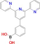 (3-([2,2':6',2''-Terpyridin]-4'-yl)phenyl)boronic acid