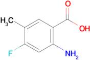 2-Amino-4-fluoro-5-methylbenzoic acid